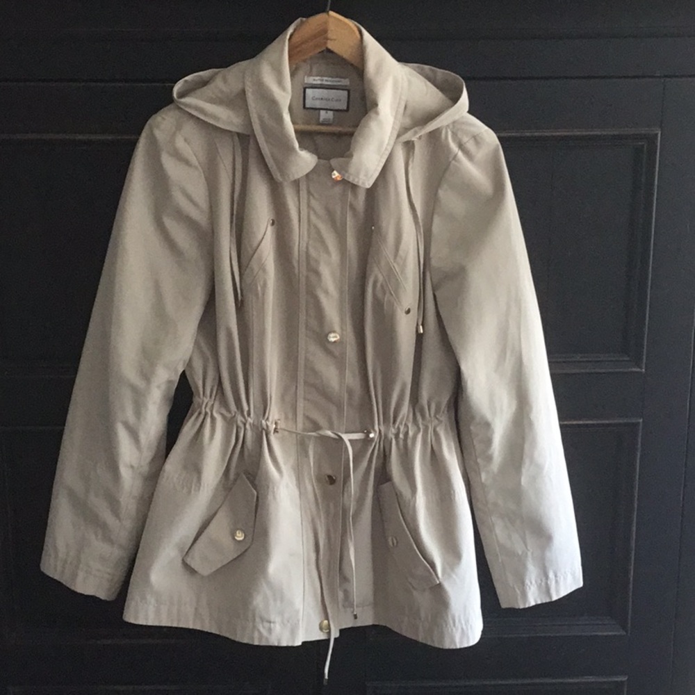 Charter Club Woman’s Water Resistant Hooded Jacket